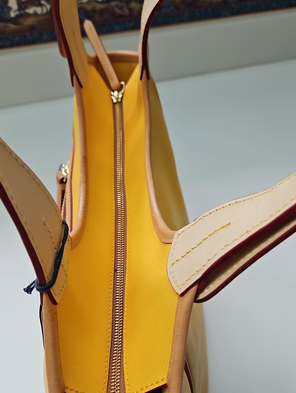 โจ๏ธ Dooney & Bourke 'Maddie' Saffiano Leather Dandelion Hobo Bag - Picture 5 of 16